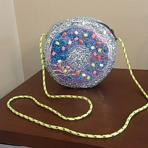 Sparkly crew cuts donut bag